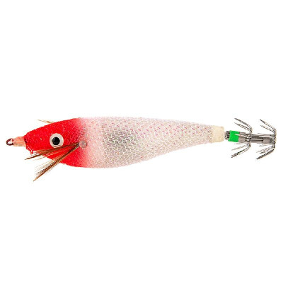 

6cm 8cm Luminous Squid Jig Fishing Wood Shrimp Lure Squid Cuttlefish Jig Lure Bait