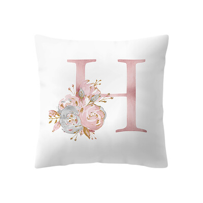 

JPGIF 45x45 cm Kids Room Decoration Letter Pillow English Alphabet Pillowcases