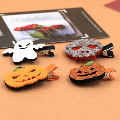 

Halloween Hairpins Fashion Cute Party Headware Ghost Pumpkin Halloween Hair Clips Dress Up
