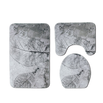 

〖Follure〗3pcs Non-Slip Suction Grip Bath Mat Bathroom Kitchen Carpet Doormats Decor