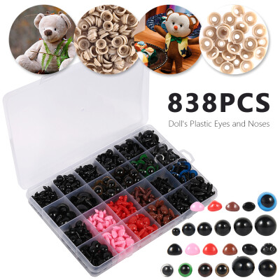 

Plastic Safety Eyes Box for Teddy Bear Stuffed Toy Snap Animal Puppet Doll Craft DIY