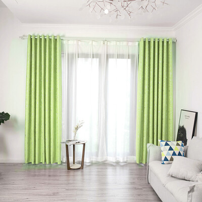 

Toponeto Leaves Curtain Tulle Window Treatment Voile Drape Valance 1 Panel Fabric