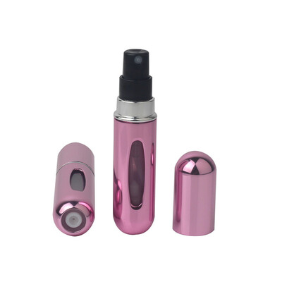 

Portable Mini Refillable Perfume Bottle With Spray Scent Pump Empty Cosmetic Containers Spray Atomizer Bottle For Travel New 5ML