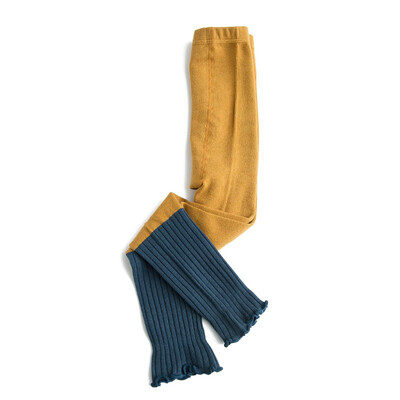 

Baby Girl Stretch Leggings Pants Spring&Autumn Toddler Child Knitting Trousers Baby Girls Long Pants