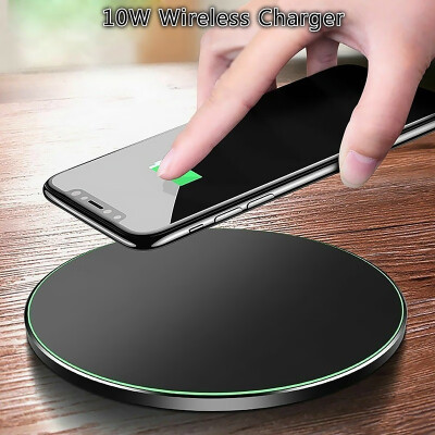 

Fast Qi Wireless Charger Dock For iPhone X 8 plus XR  Samsung S8 S9 plus Note9