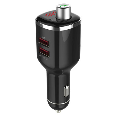 

2017 New Arrival MP3 Player FM Transmitter BC23 Car Bluetooth version 42 Handsfree Calling with Dual USB Car Charger