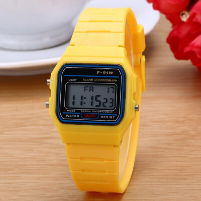 

LED Digital Sport Watch Multifunctional Ultra-thin Luminous Children Watch Wristwatch with Alarm for Teenager Students