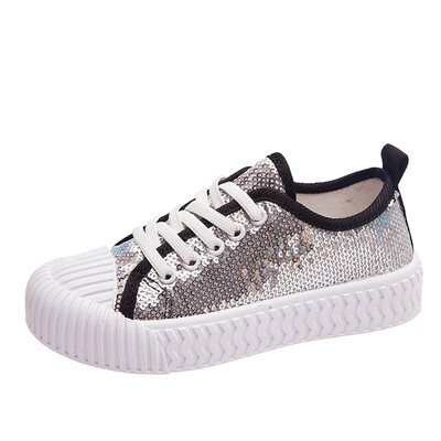 

2019 Autumn New Childrens Shoes Bling Kids Sneakers Korean Single Shoes Boys Shoes Kids Students Shoes Casual Shoes