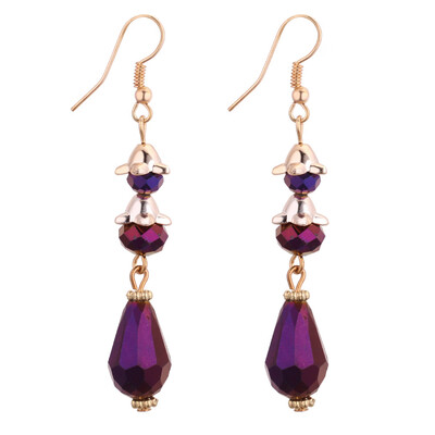 

New Big Water Drop Crystal Long Earrings Fashion Accessory Simulated Pearl Dangle Pendent Earring Women Jwellery