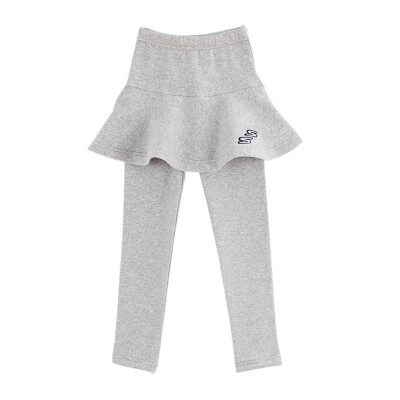 

Autumn Long Bottoms Baby Kids Cotton Leggings Girl Toddler Fake Skirt Pants Skinny Long Leggings Bottoms