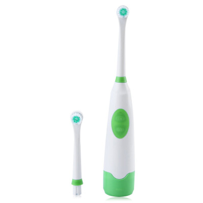 

Electric Oral Hygiene Dental Care Toothbrush with 2 Brush Heads