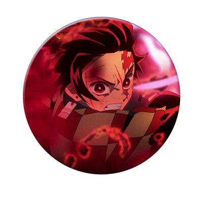 

Ailin Online Demon Slayer Kimetsu no Yaiba Brooch Japanese Anime Brooches & Pins for Clothes Bags Caps&Pencil Cases