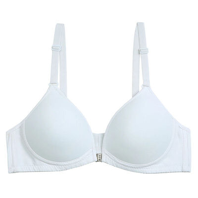 

Push Up Bra For Women Sexy Wire Free Bralette Padded Solid Color Lingerie Seamless Underwear Front Closure Bra Bielizna damska