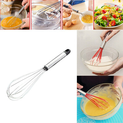 

JPGIF Handle Whisk Stainless steel Kitchen Mixer Wire Beater Tool