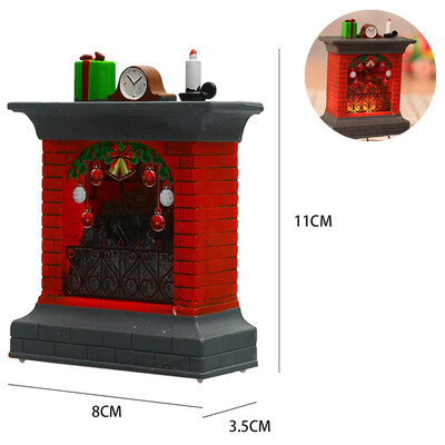 

〖Follure〗Christmas 3D Fireplace Xmas Stocking Night Light LED Table Desk Lamp Home Decor
