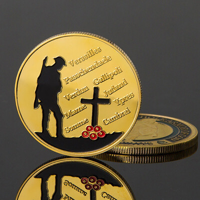 

World War II soldier aircraft Commemorative Coin Art Collection Collectible Soldier Aircraft Commemorative Coin