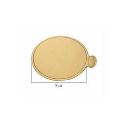 

100 Piecesset Of Gold Mousse Bottom Foam Cake Bottom Plate Cardboard Multi-shape Dessert Tray Christmas Cake Decoration Tool CM