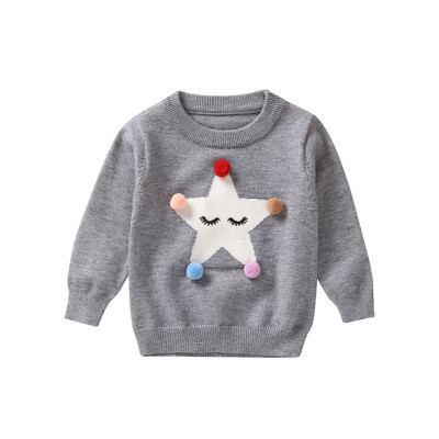 

Baby Girl Sweater Cartoon Boys Winter Blouses Baby Girls Knitted Sweaters Children Pullover Casual Boys Clothes