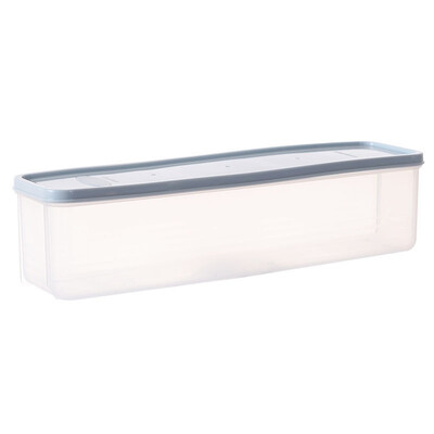 

Large Capacity Airtight Rectangular Pasta Box Noodles Container Kitchen Food Storage Clear Seal Jar Fresh-keeping Case