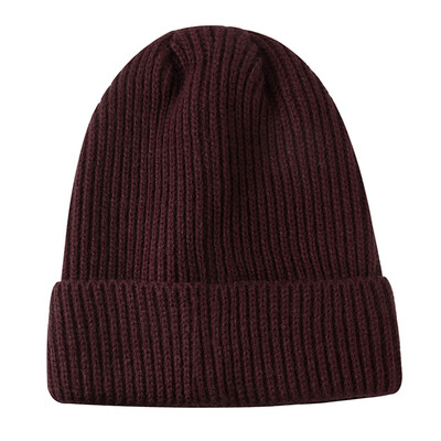 

Outdoor Knitted Vertical Striped Wool Hat Unisex Retro Trawler Winter Beanie Hat Cap Baseball Cap