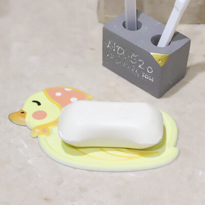 

〖Follure〗Fashion Environmental Soft Rubber Animal Soap Tray Soap Mat Anti-Slip PVC
