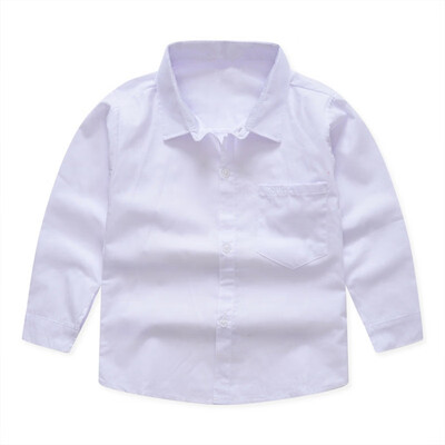 

Baby Boys Clothes Autumn Long Sleeve T-Shirts For Kids White Tops Tees Shirts Casual Blouse