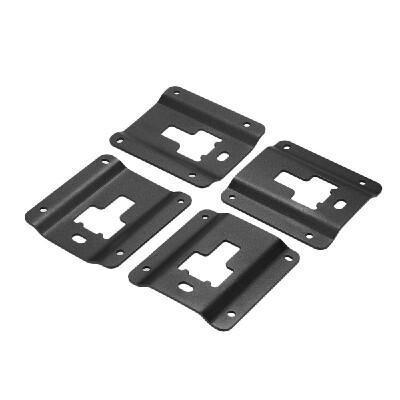 

4Pcs Truck Bed Cargo Tie Down Brackets Plates Bed Load Hook Reinforcement Panel Fit for Ford F150 F250 F350 2015-2018