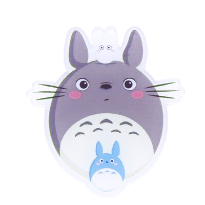 

1 PCS Japan Anime Brooch Cartoon Totoro Brooch Icons On Backpack Acrylic Badges Pin Badges for Clothes Backpack Decoration