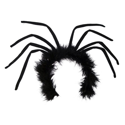 

Funny Black Spider Headwear Halloween Party Headband Suoolies Halloween Decoration Accessories
