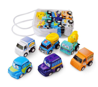 

YIWULABaby Kids Cute Twist Forward Movement Clockwork Spring Engineering Car Toy Gift