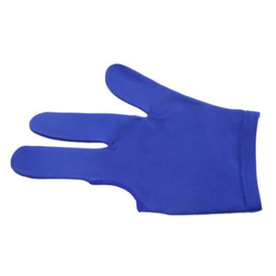 

1PCS Lycra Fabric Snooker Billiard Glove 3 Finger Gloves Pool Left Hand Open Mitten Billiard Accessories fast delivery