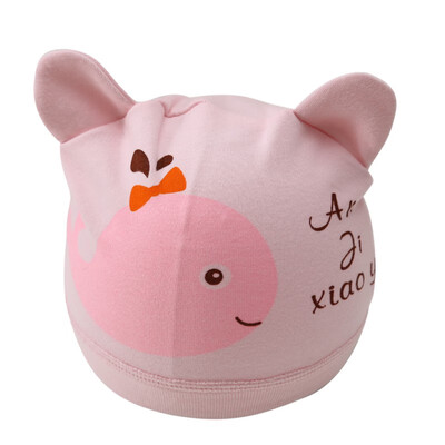

7Colors Casual Fashion Newborn Baby Soft Cartoon Hat Kid Toddler Cute Ear Cap Infant Gift