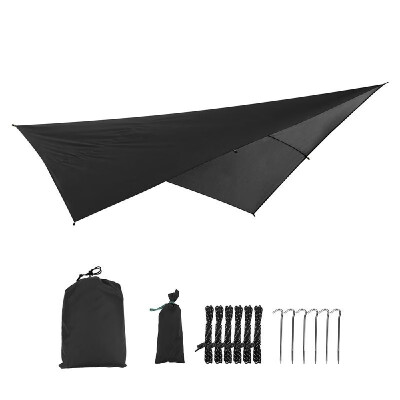 

Waterproof Rectangle Sunshade Sail Shelter Patio Shade Cloth UVRain Resistant Tent Hammock Tarp Picnic Mat for Outdoor Travel Cam