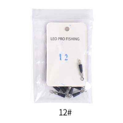 

20 Pcslot Fishing Swivel Snap Rolling Connector Line Clip Ring 8-word Ring Link Connector Fishing Rolling Swivels Fishing