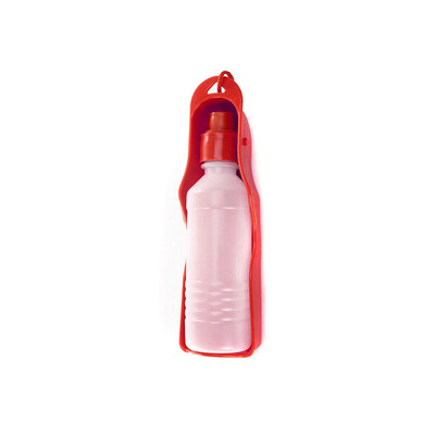

Dog Water Bottle Feeder with Bowl 250ml 500ml Plastic Water Bottle Pets Outdoor Travel Pet Drinking Water Feeder Bowl