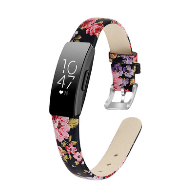

〖Follure〗Replacement Large Leather Band Bracelet Watch Band For Fitbit InspireInspire HR