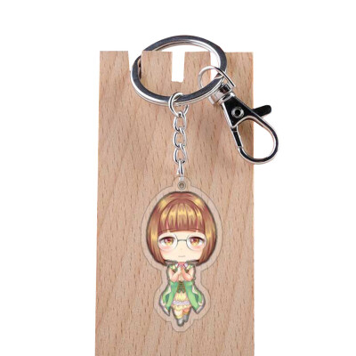 

Anime Violet Evergarden Acrylic Pendant Keychain Key Rings Phone Charm Cosplay