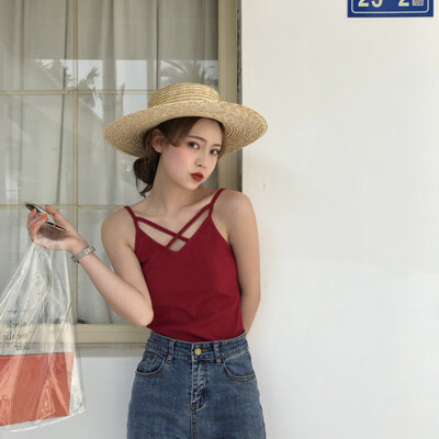 

New Sexy Women Cut Out White Top Bustier Crop Top Bralette Strappy Crochet Cropped Blusas Bandage Halter Tank Tops Camisole