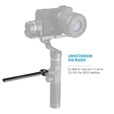 

FeiyuTech Lateral Extension Arm Bracket with 14 Inch Screw Mount Twist Lock for FeiyuTech G Series G6 G6 Plus SPG2 Stabilizer for