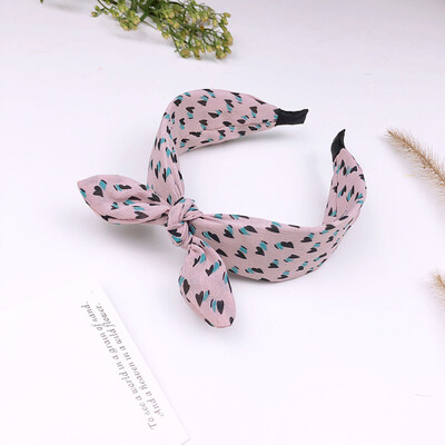 

Baby GirlsRabbit Ears 3 Colors Dots Design Chiffon Headband Headwear Apparel Photography Prop Party Gift