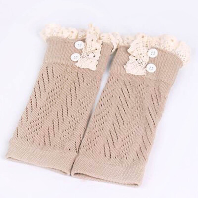 

Toddler Kids Baby Girl Crochet Knitted Lace Boots Cuffs Toppers Leg WArmser Socks