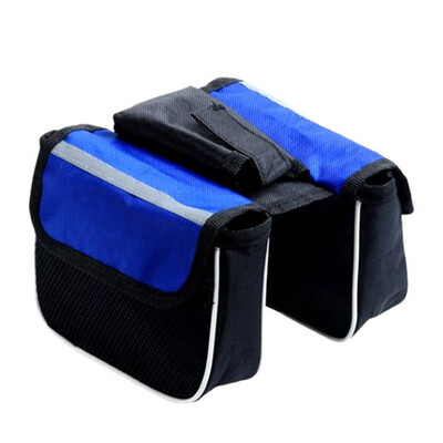 

Bicycle bagOutdoor Bike Bag Bicycle Pannier Frame Pouch Basket Front Beam Bag