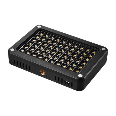 

Andoer S9560 Mini LED Video Light Lamp Panel 95 5500K Color Temperature 60pcs LEDs Adjustable Brightness Built-in Rechargeable Li