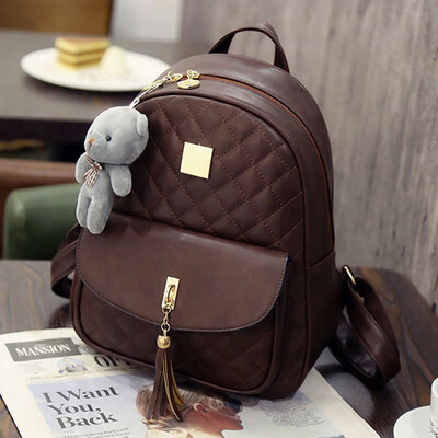 

School BagsWomen Composite Bag Pu Backpack With High Quality
