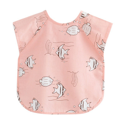 

Cute Fashion Childrens Waterproof Saliva Eating Bib Baby Clothes Anti-wear Wash Easy Clean c