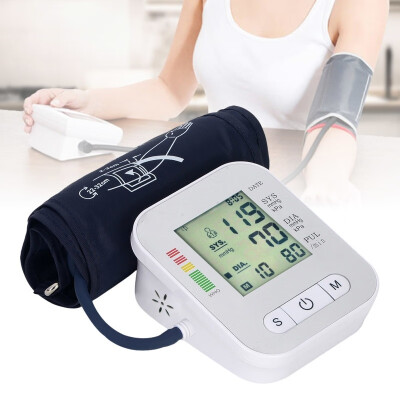 

Digital Sphygmomanometer Blood Pressure Pulse Monitors Tonometer Portable Health Care Bp Blood Pressure Monitor Meters