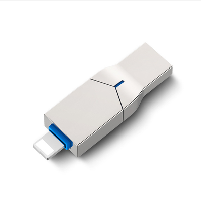 

Two-in-one push-pull metal mobile phone u disk Applicable to Apple type c computer u disk gift wholesale custom