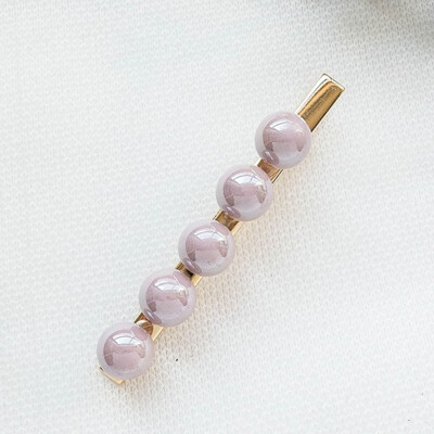 

Fashion Trend Retro Womens Hairpin Length Two Hairpin Pearl Decoration Hairpin Word Clip Girl Hairpins