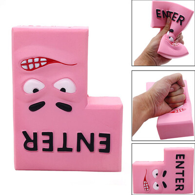 

YIWULABig Enter Key Stress Relieve Squishies Scented Squishy Squeeze Enter key