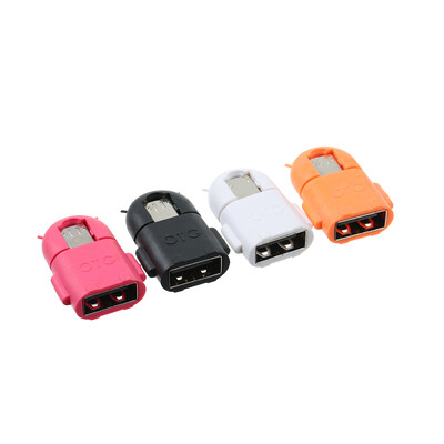 

Micro USB to USB 20 Convert Connector Charging Data Sync Male to Female Adapter OTG Adapter Orange